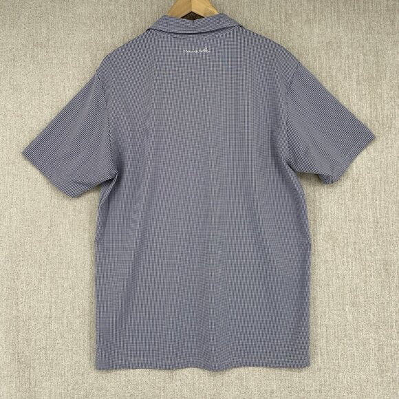 Travis Mathew Polo Performance Golf Check Print‎ Large - Picture 2 of 11